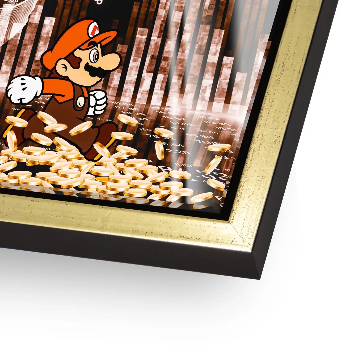 Dagobert Börse More Funny Retro Acrylglas Bild INGALERIE
