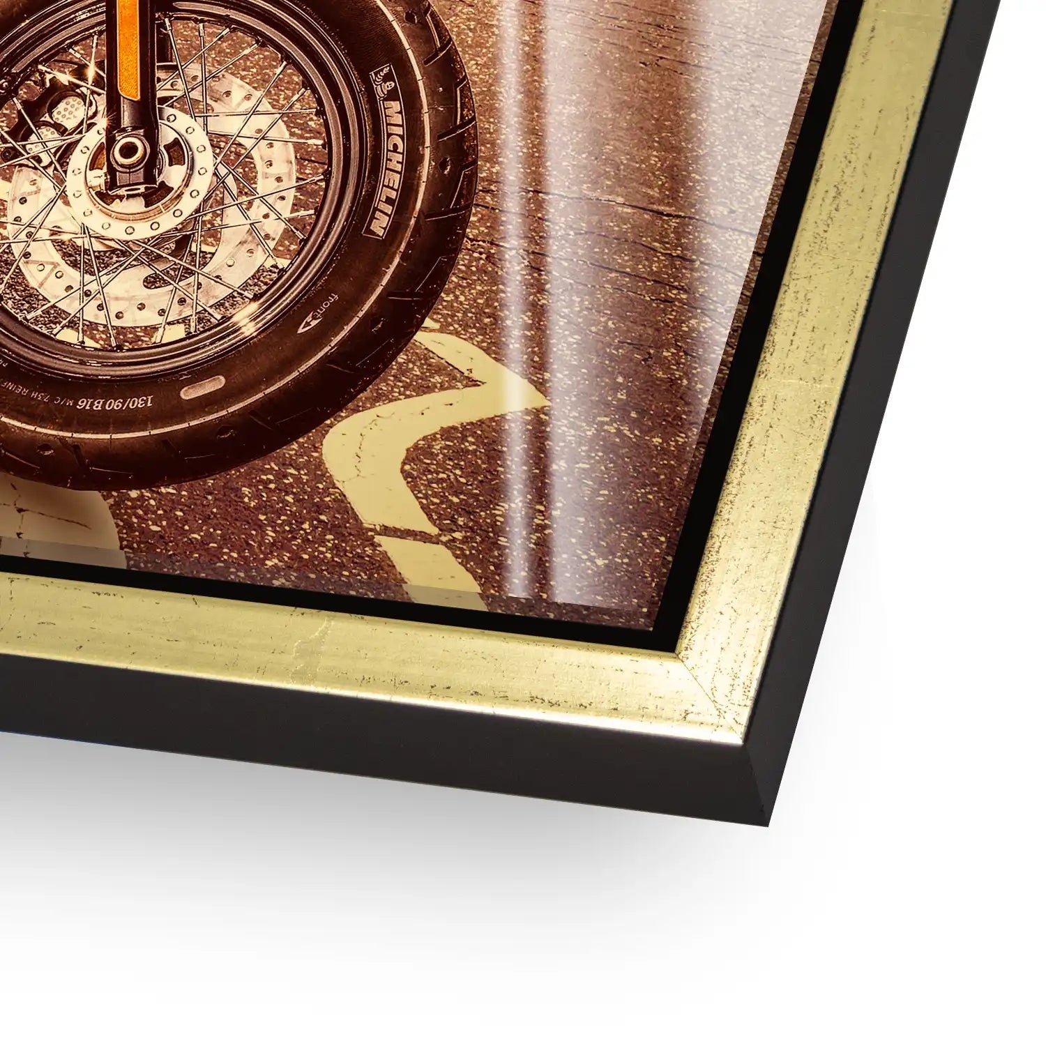 Harley Road Heritage auf Acrylglas INGALERIE