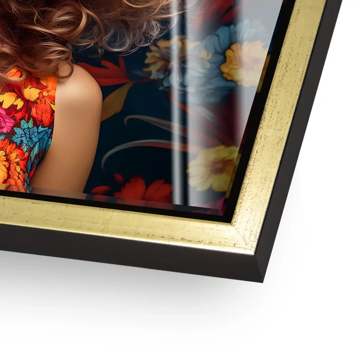 Boho Flower Soul Acrylglas Bild