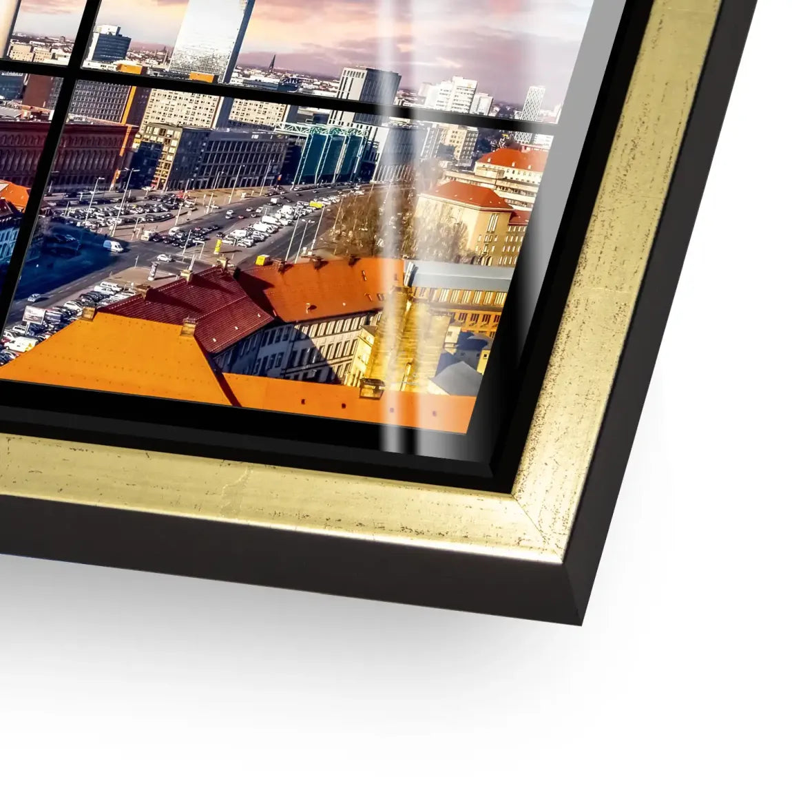 Berlin Skyline Acrylglas Bild