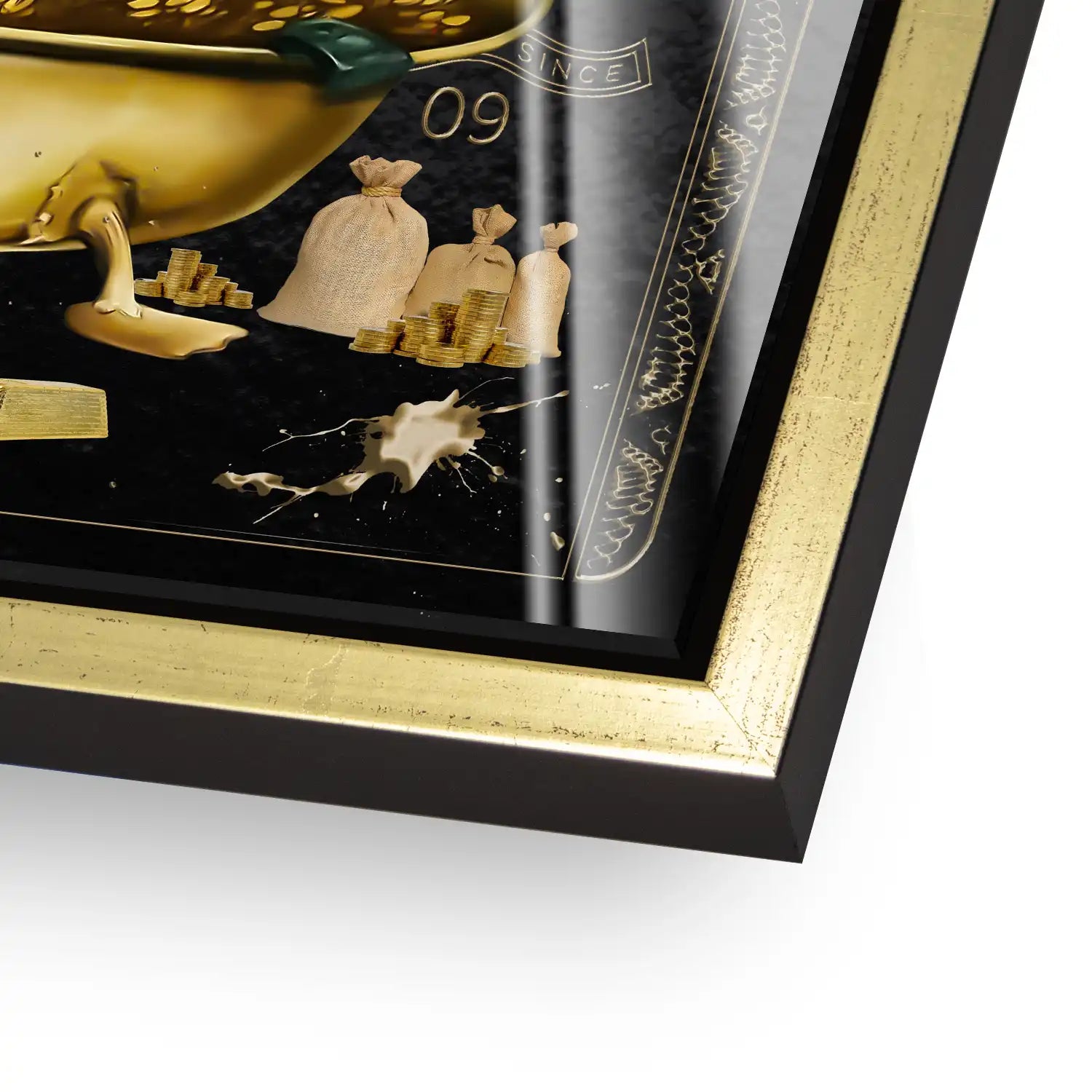 Dagobert Amex Badewanne Edition Acrylglas Bild INGALERIE