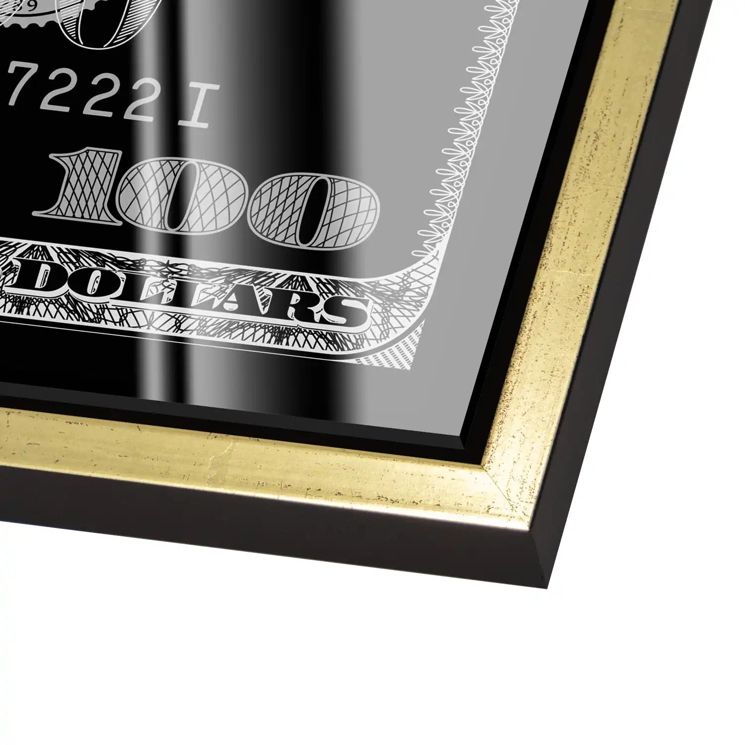 100 Dollar Acrylglas Bild INGALERIE