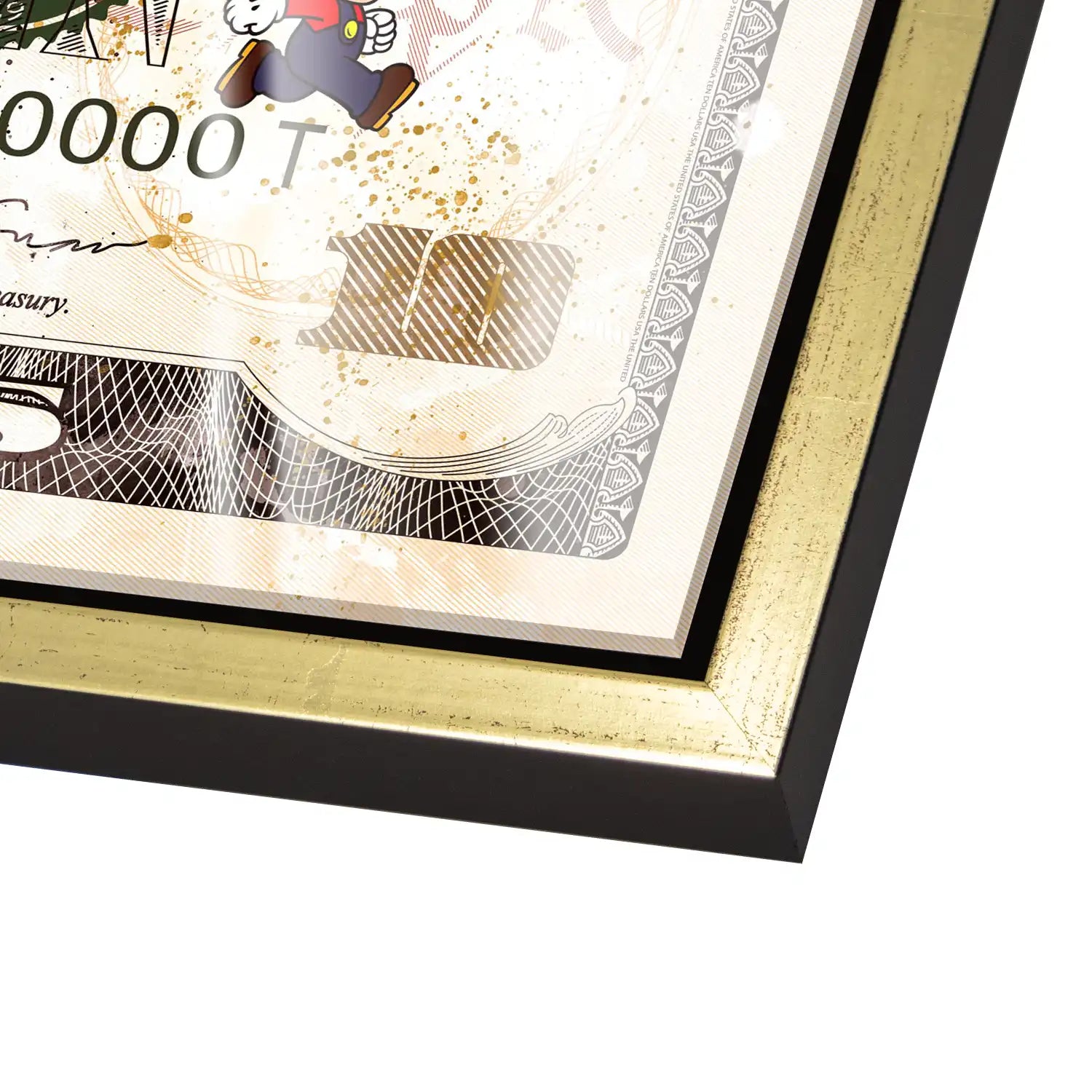 Tweety und Sylverster Dollar Acrylglas Bild INGALERIE