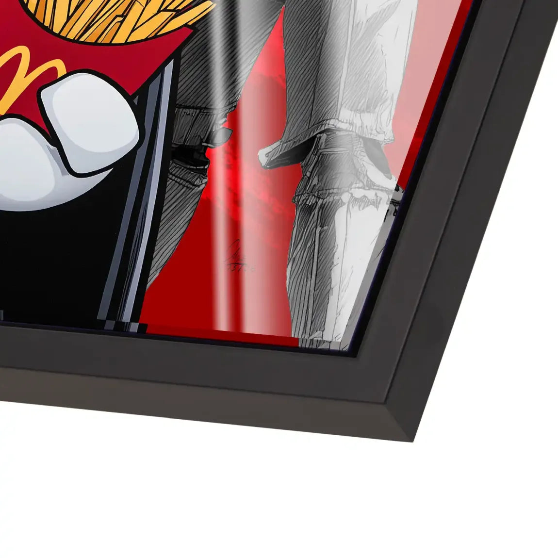 Micky Maus Vader Acrylglasbild