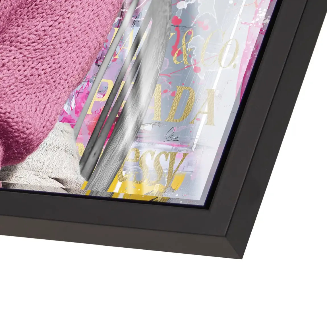 Marilyn Monroe Luxury Style Acrylglas Bild