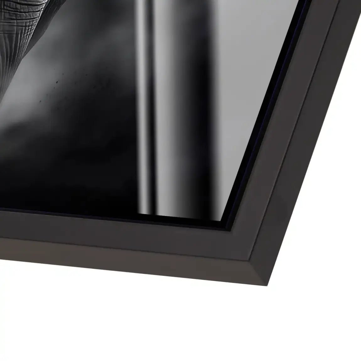 Elefant Black Style Acrylglas Bild INGALERIE