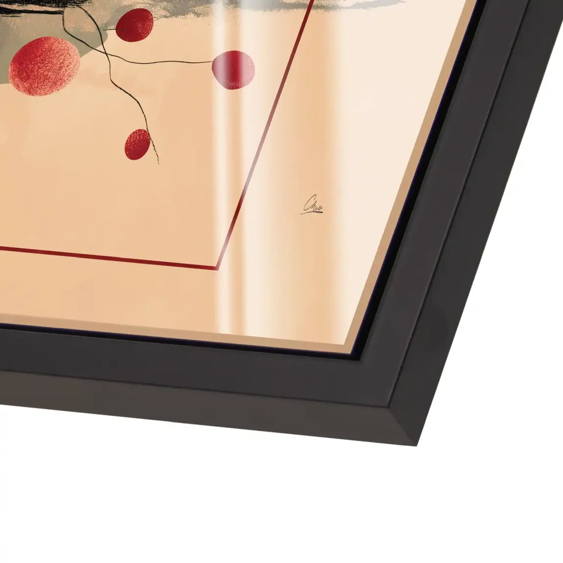 Scarlet Bloom Acrylglas Bild