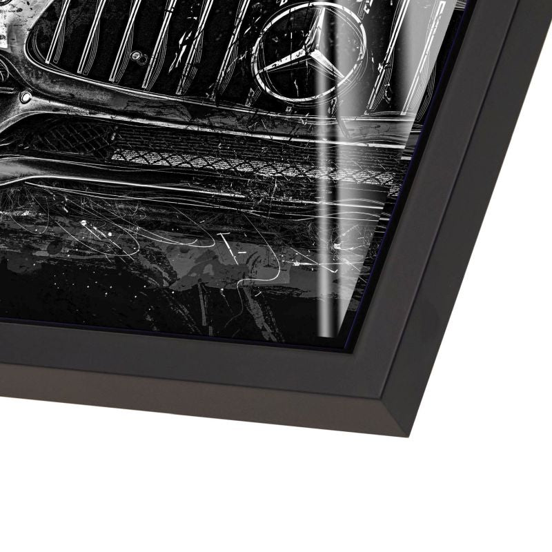 Mercedes AMG GT Black Style Acrylglas Bild INGALERIE