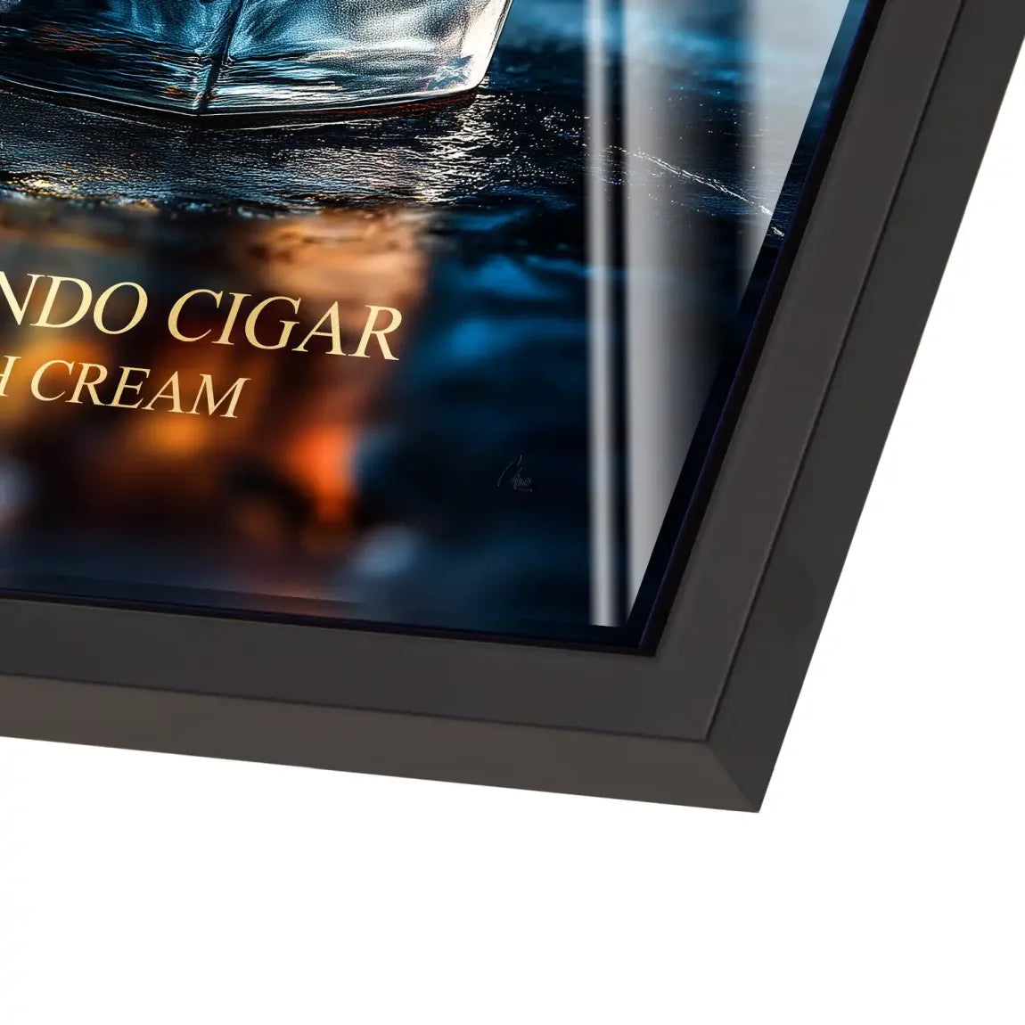 Highland Whisky Glow Acrylglas Bild