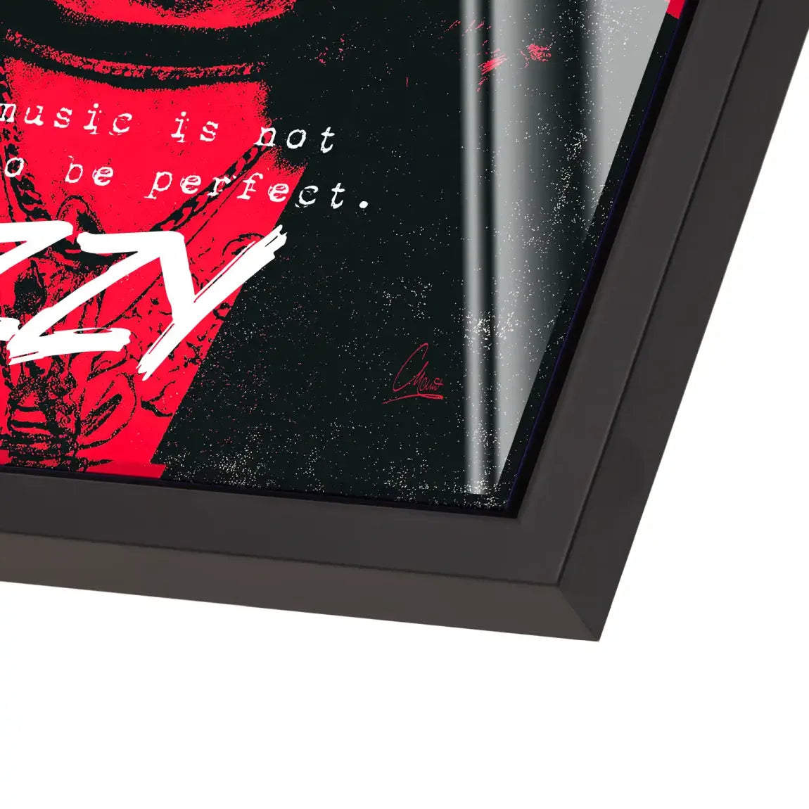 Ozzy Rock Spirit Acrylglas Bild