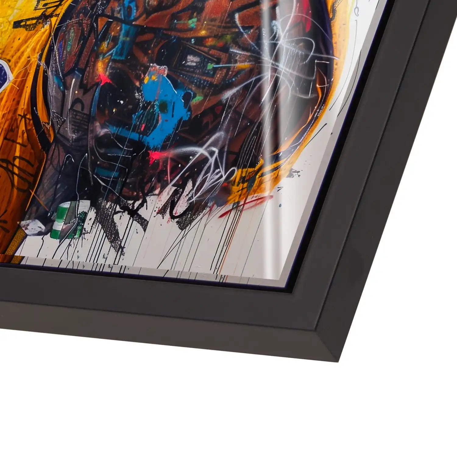 Kobe Basketball Graffiti Acrylglas Bild INGALERIE
