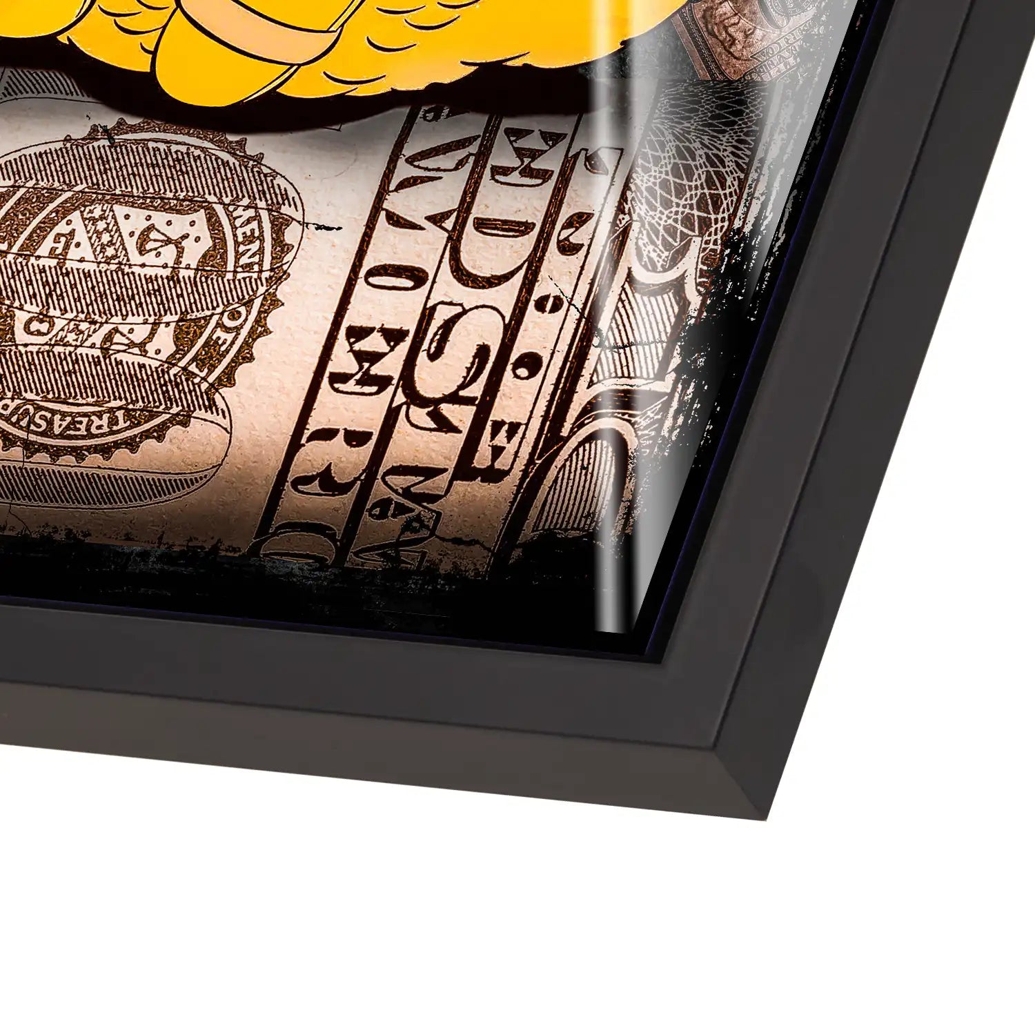 Dagobert Money Style Acrylglas Bild INGALERIE