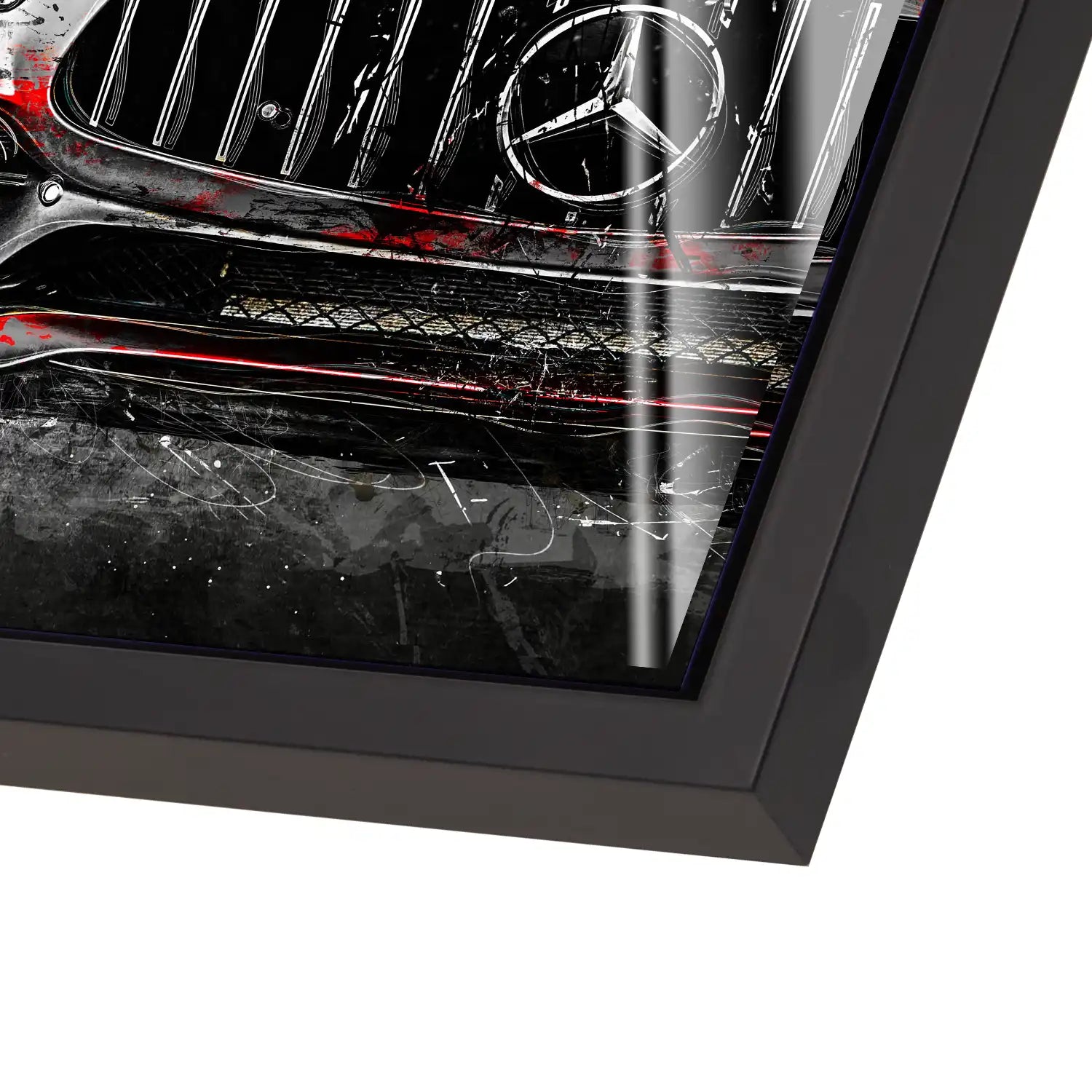Mercedes AMG GT Abstrakt Modern Acrylglas Bild INGALERIE