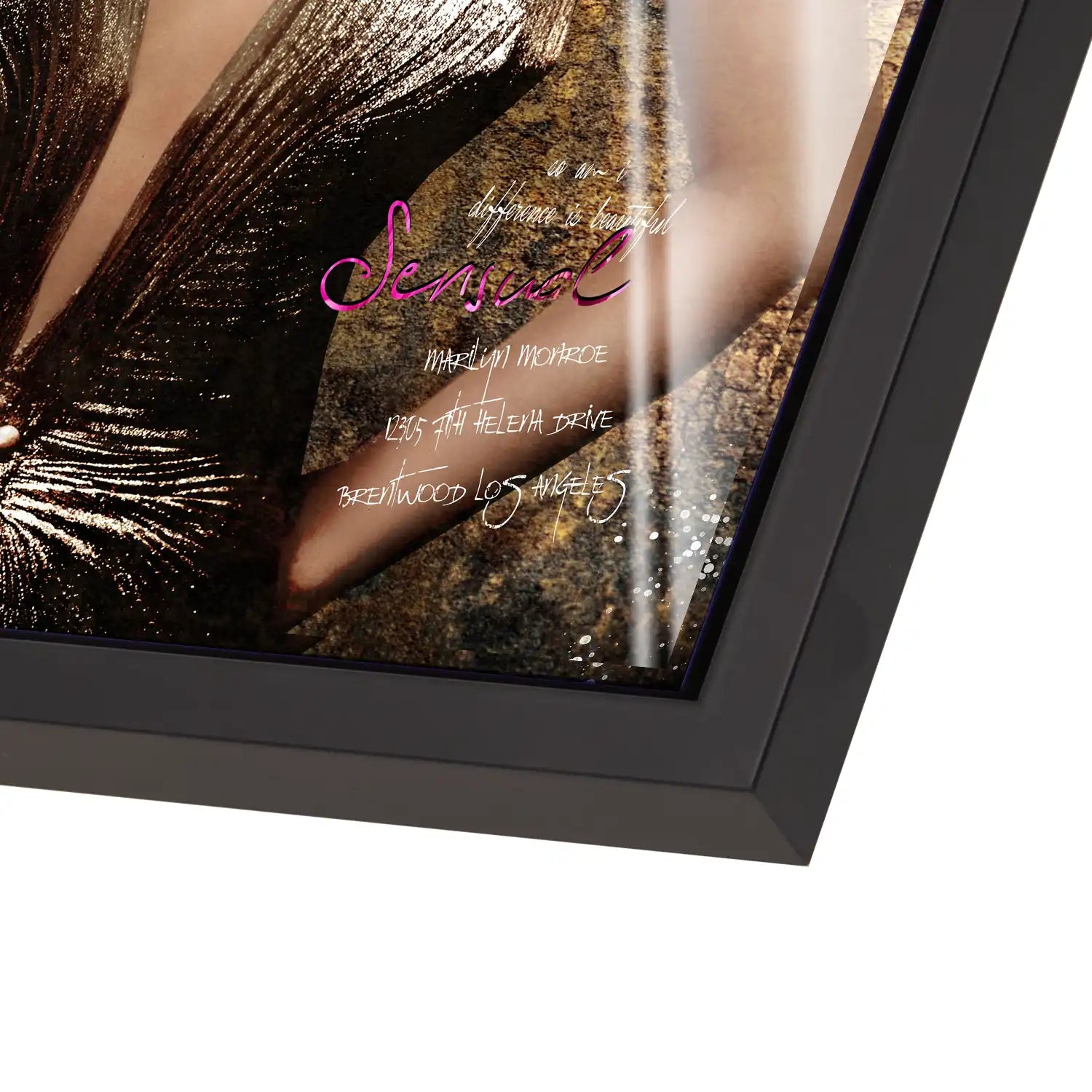 Marilyn Sensual Acrylglas Bild INGALERIE