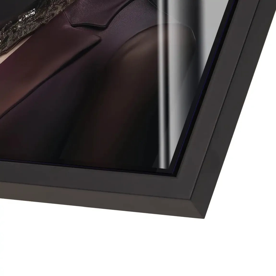 Elegante Lady mit Totenkopf-Make-up Acrylglas Bild INGALERIE