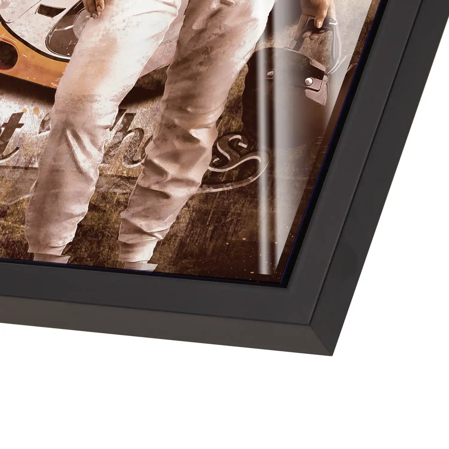 Steve Fast Wheels Retro Acrylglas Bild INGALERIE