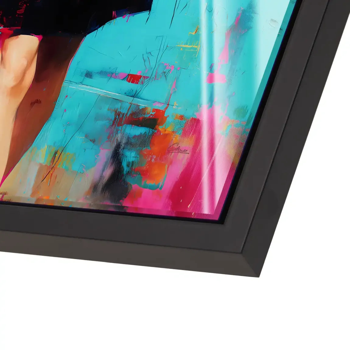 Audrey Hepburn Frühstück mit Stil Acrylglas Bild INGALERIE