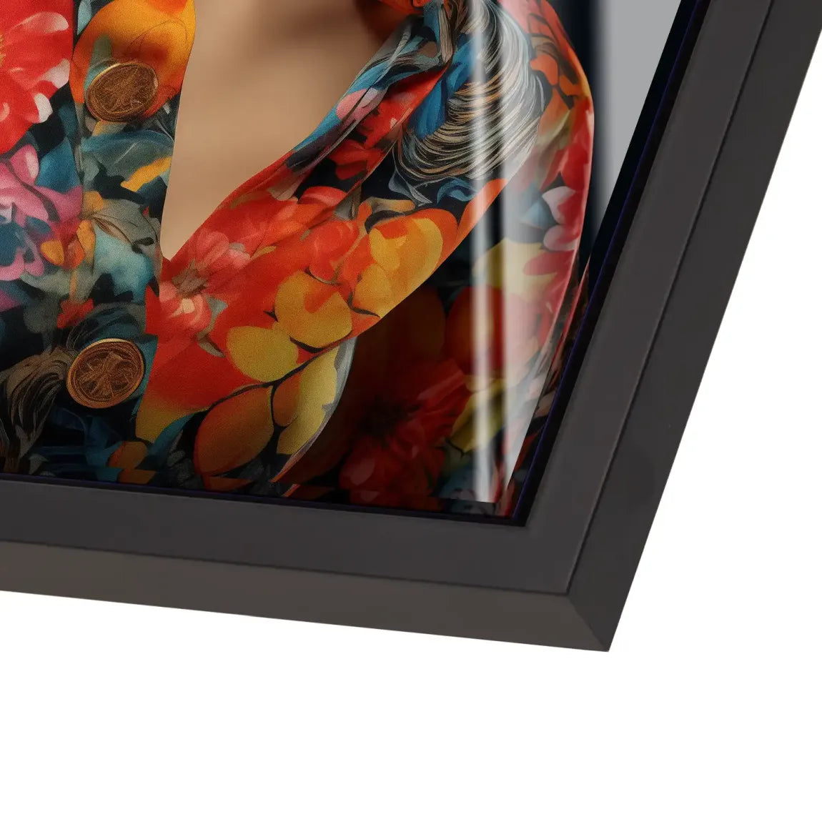 Floral Glamour Acrylglas Bild