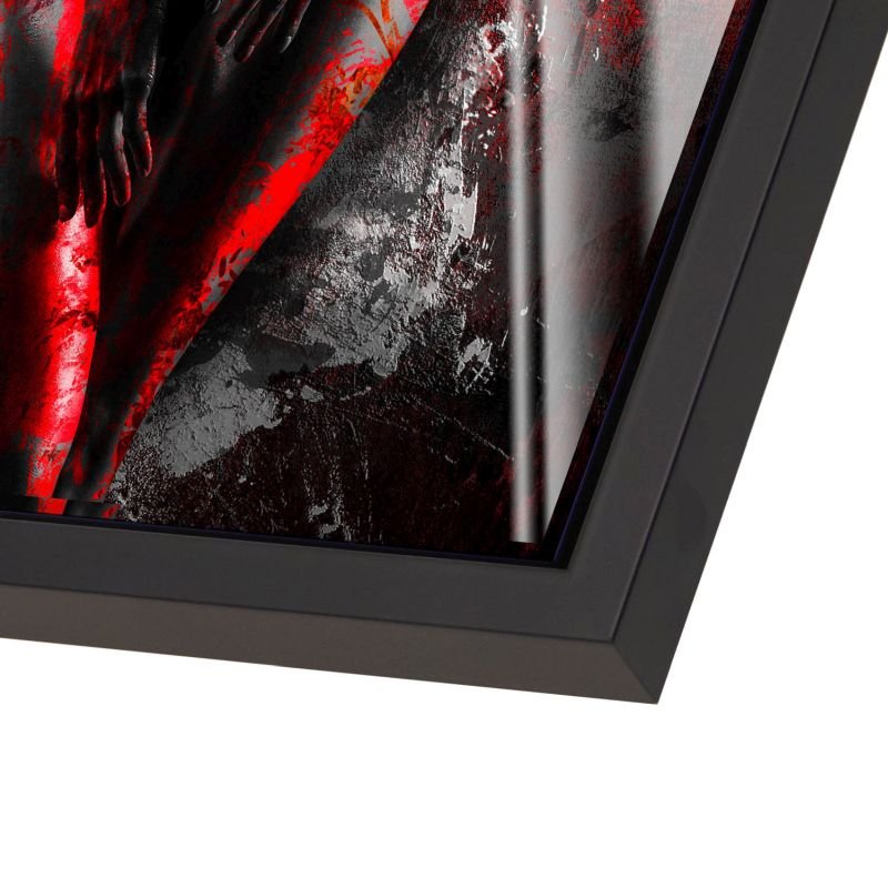 Red Woman Erotik Abstrakt Acrylglas Bild INGALERIE