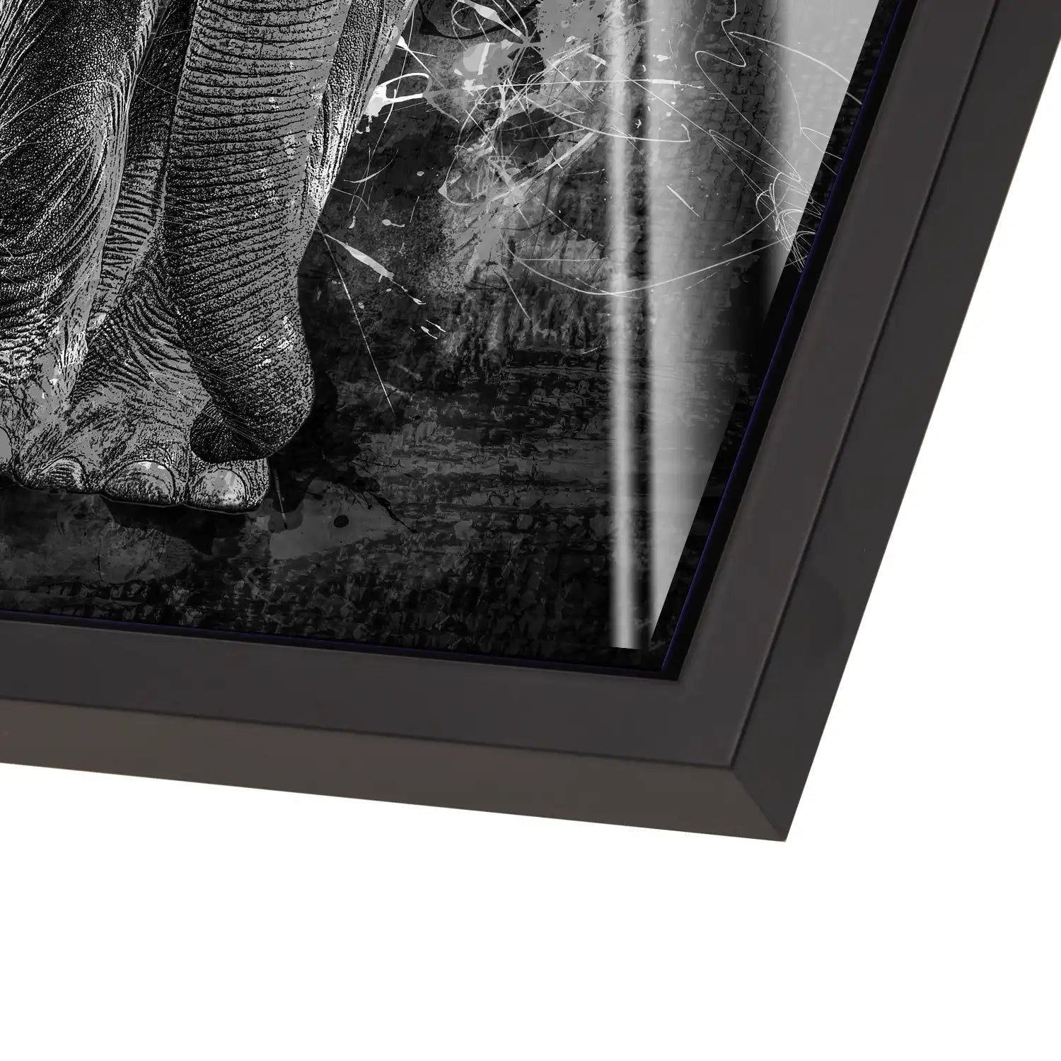 Elefant Abstrakt Acrylglas Bild INGALERIE