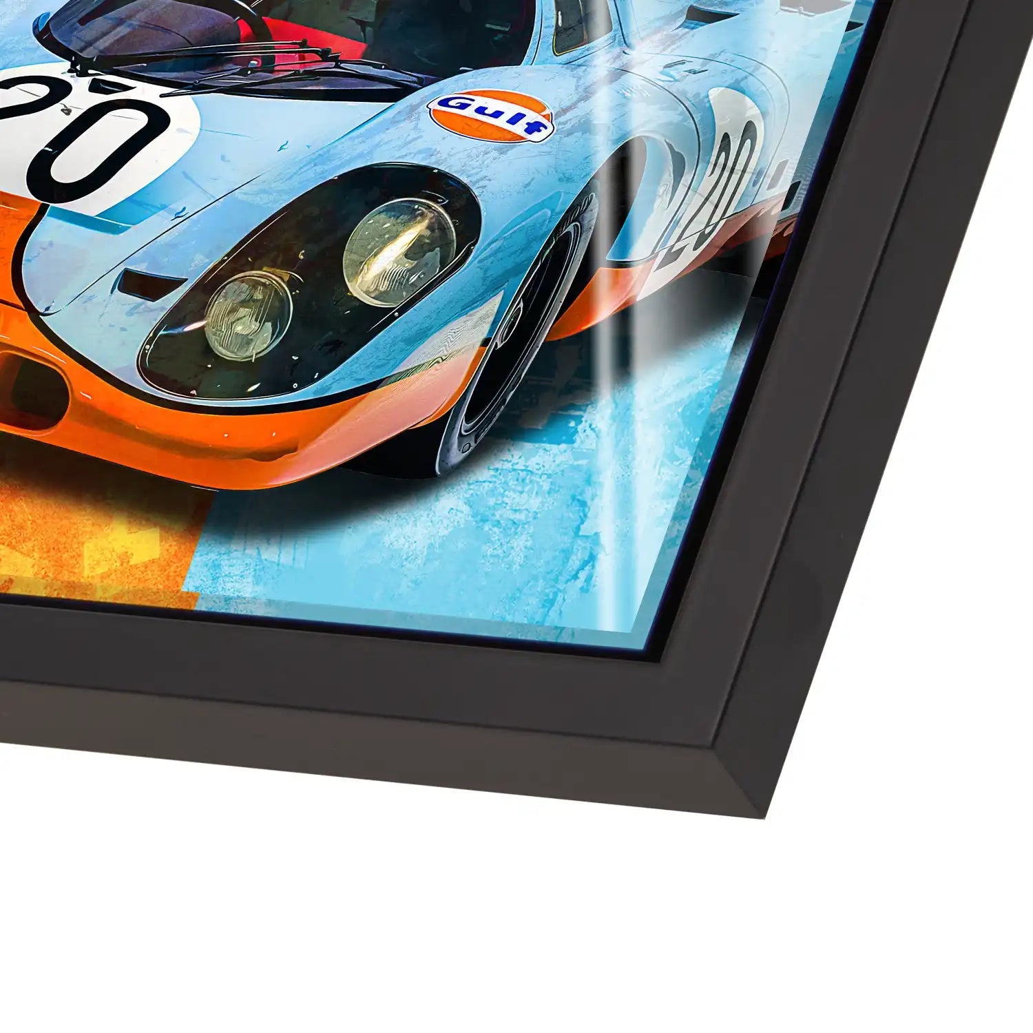 Steve Gulf Porsche 917 Acrylglas Bild INGALERIE