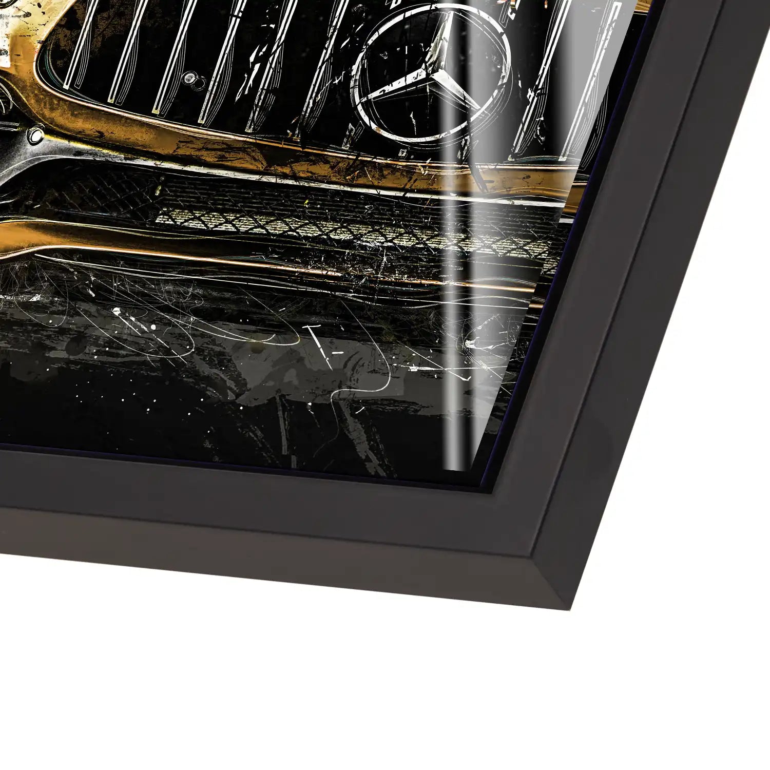 Mercedes AMG GT Modern Art Acrylglas Bild INGALERIE