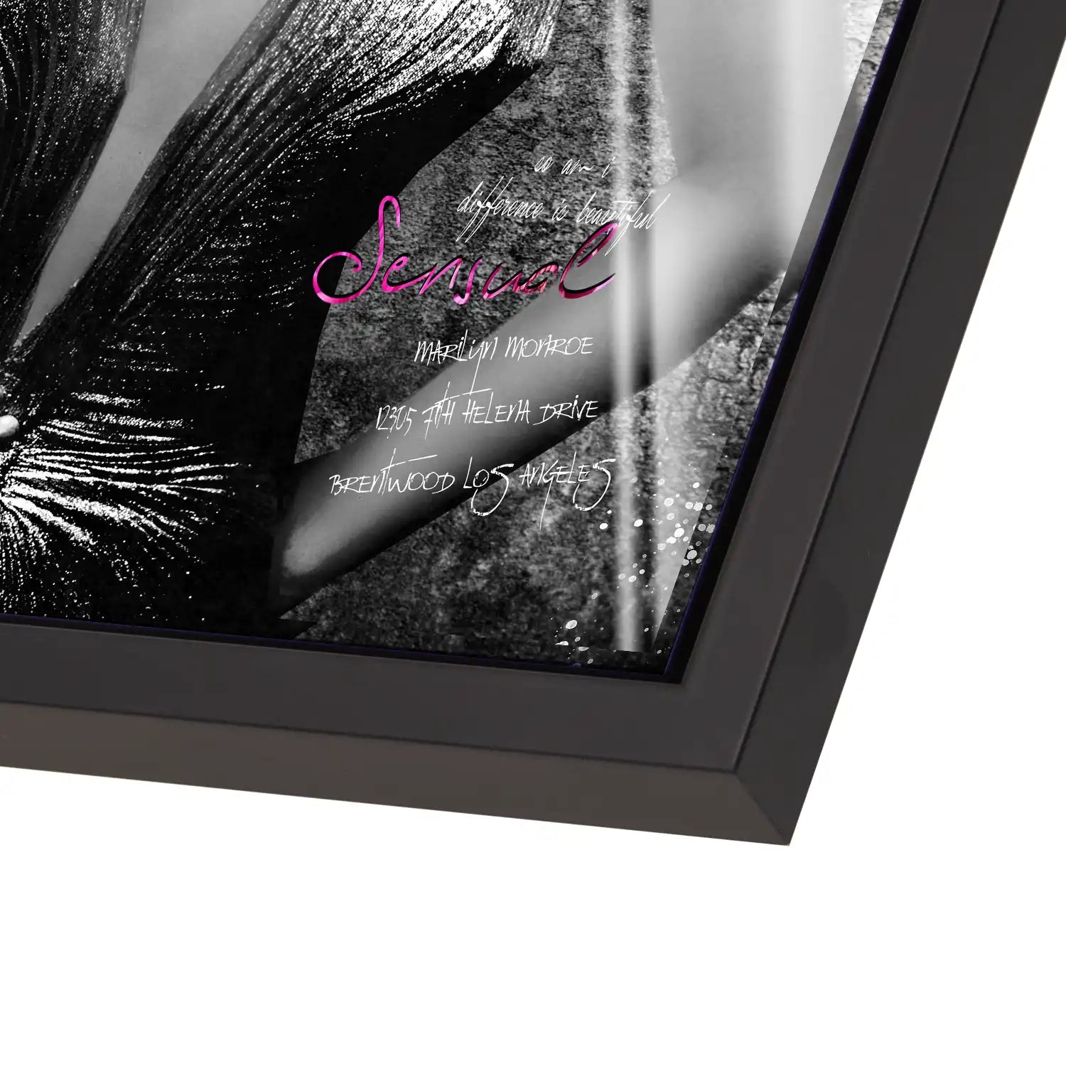 Marilyn Vogue Acrylglas Bild INGALERIE
