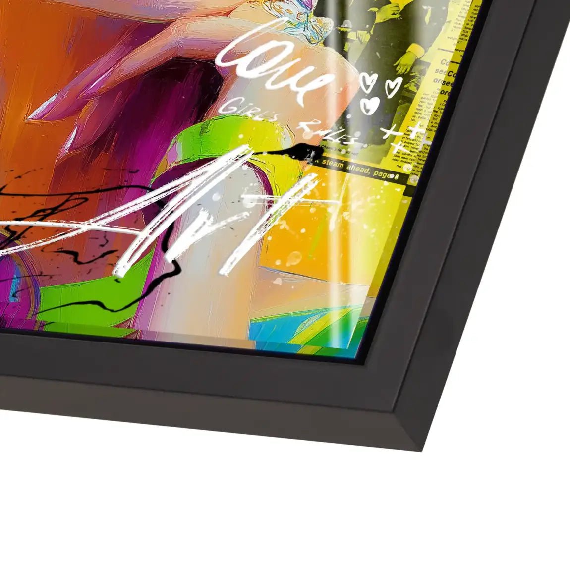 Chanel Pop Art Beauty Nr.4 Acrylglas Bild INGALERIE