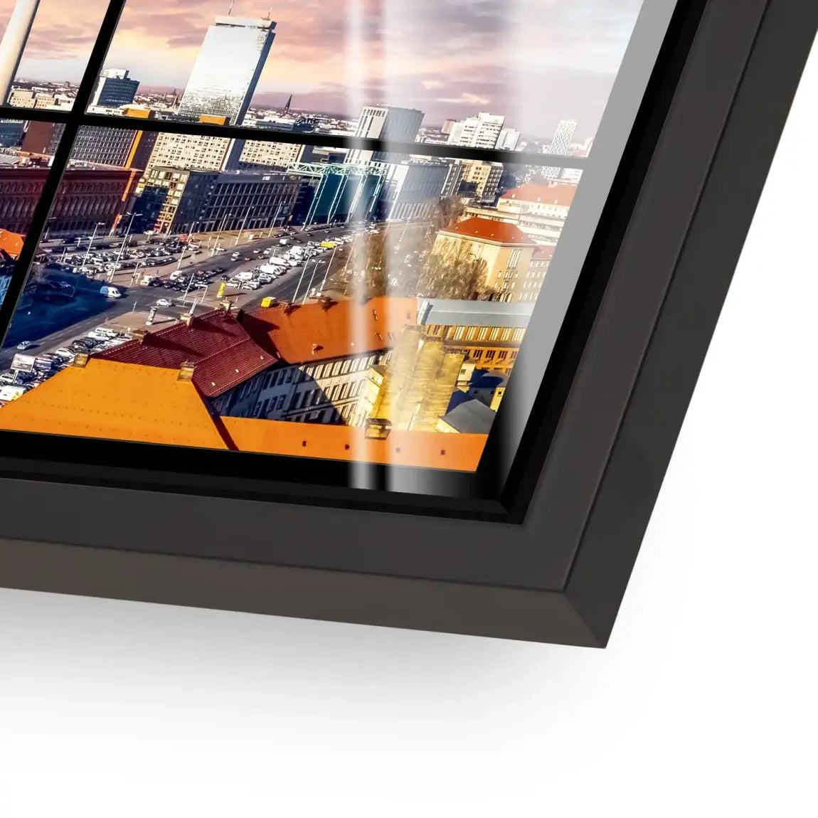 Berlin Skyline Acrylglas Bild