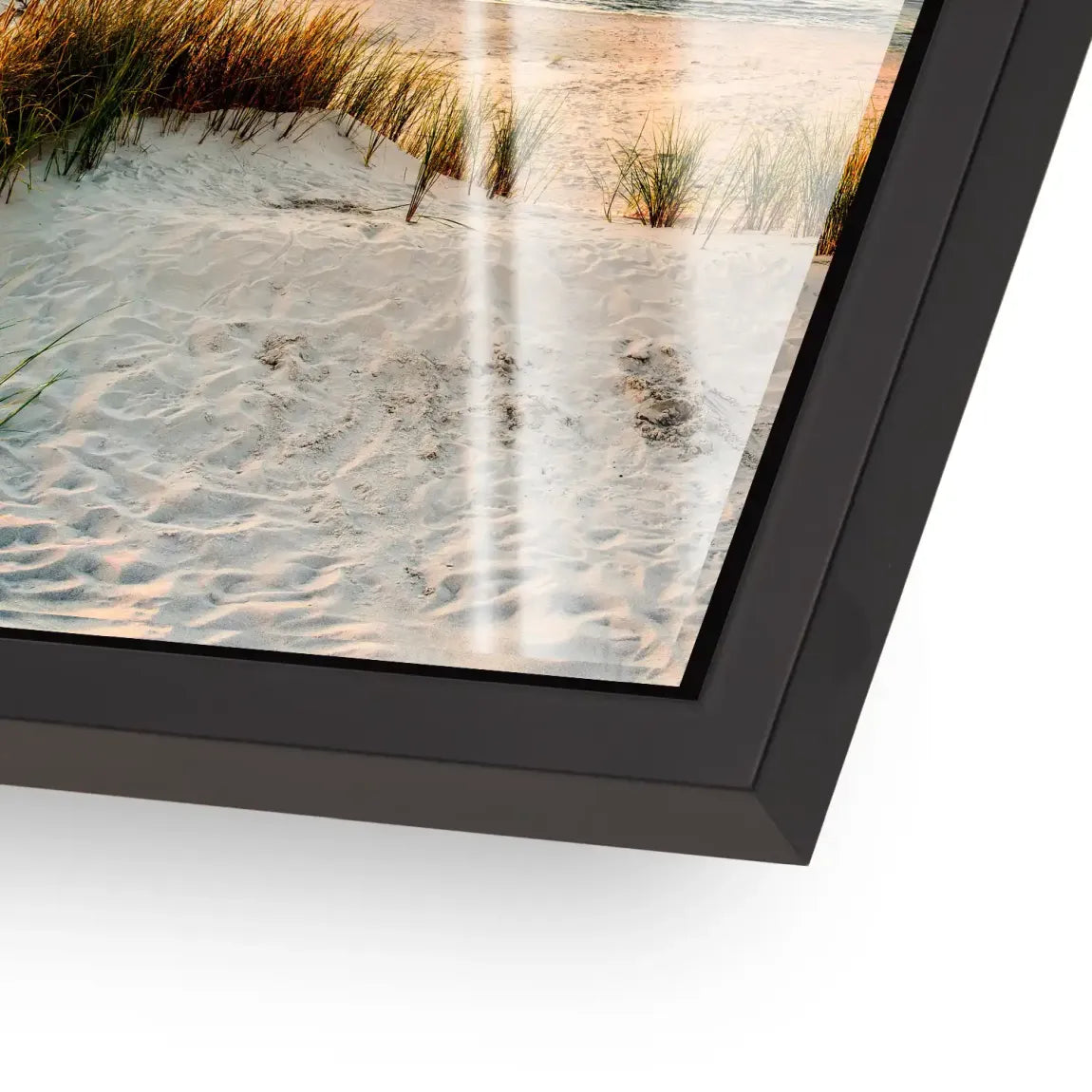 Sunset Dunes Acrylglas Bild