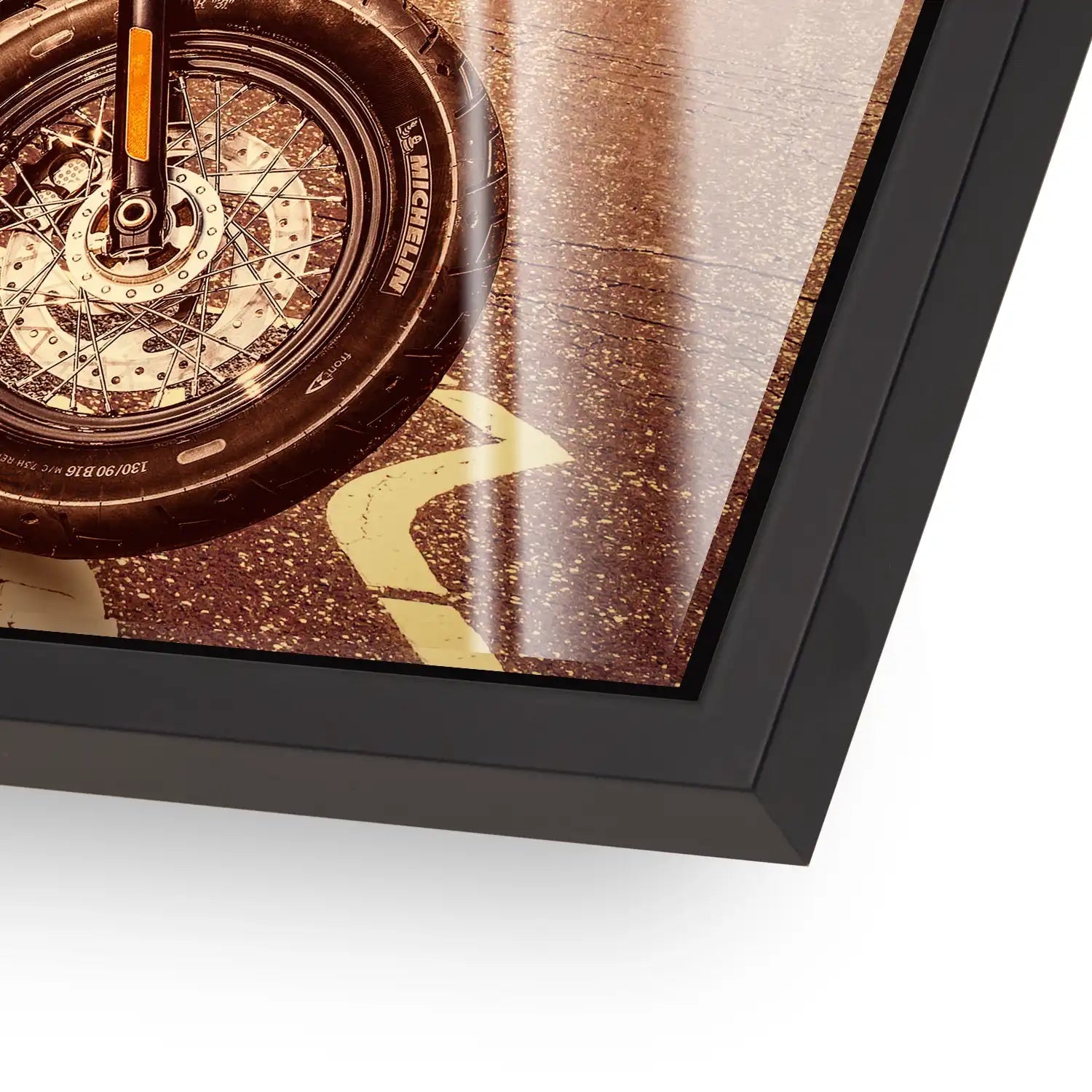 Harley Road Heritage auf Acrylglas INGALERIE