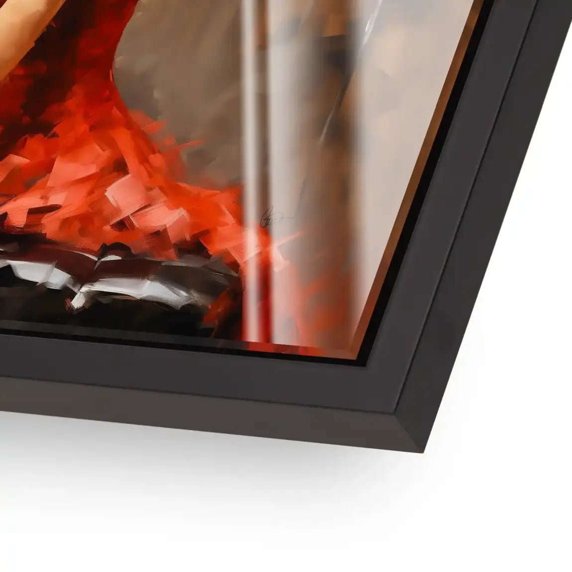 Beautyful Piano Player Acrylglas Bild INGALERIE