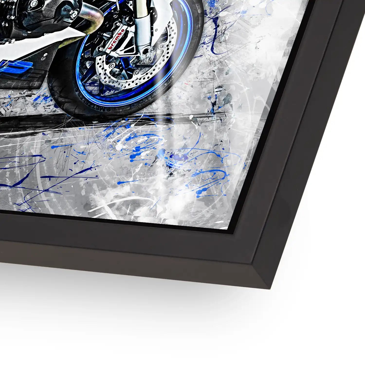 BMW HP2 Abstrakt Art Acrylglas Bild INGALERIE