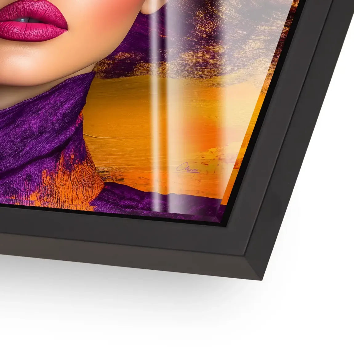Femme Elegance Acrylglas Bild INGALERIE