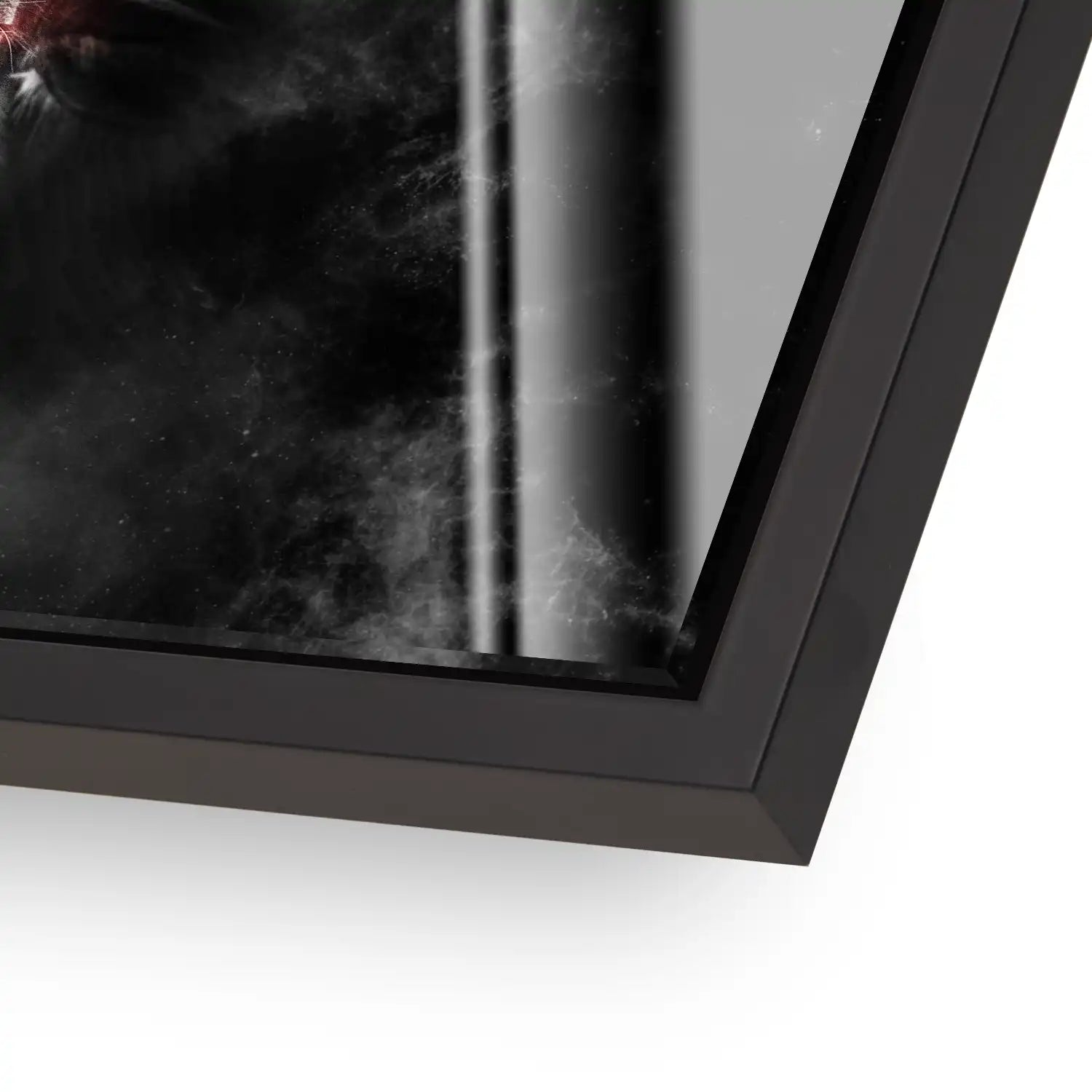 Stier Black Style Acrylglas Bild INGALERIE