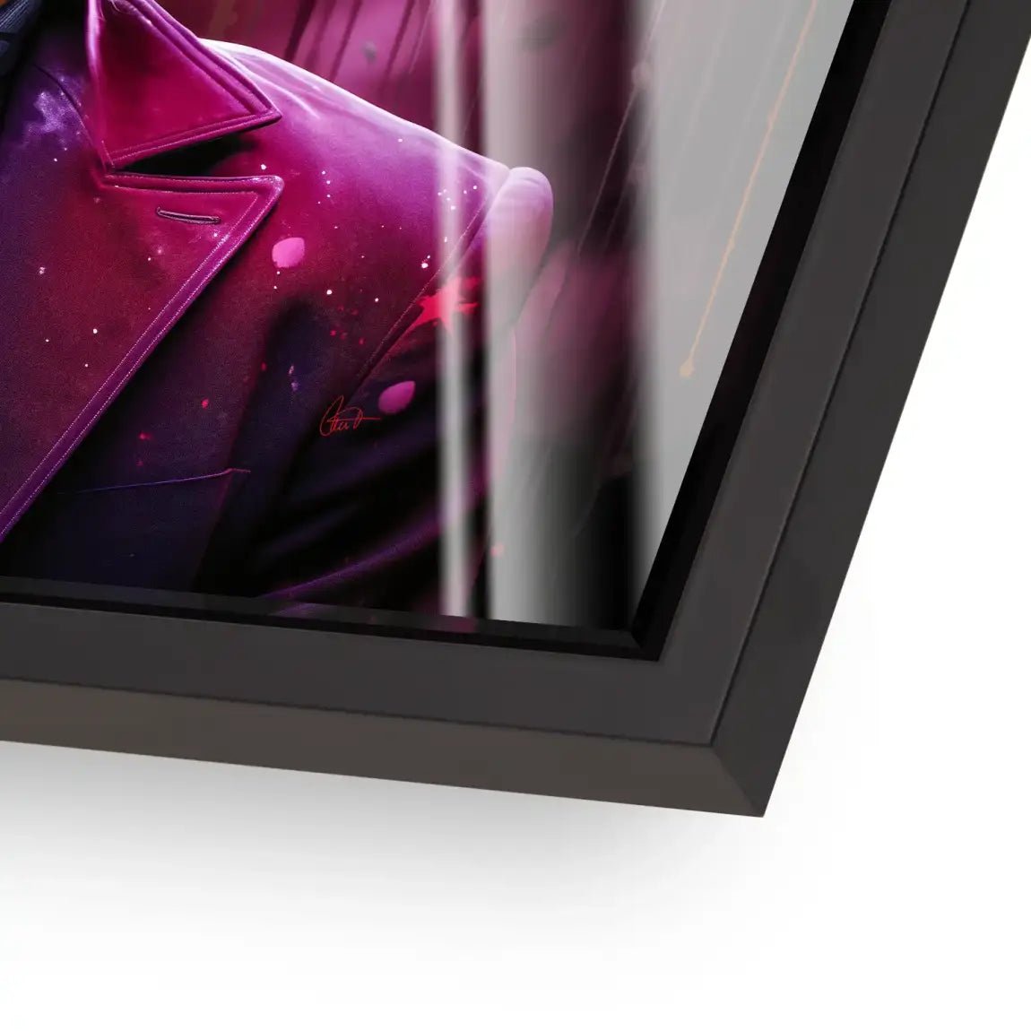 Joker Abrakt Acrylglas Bild INGALERIE