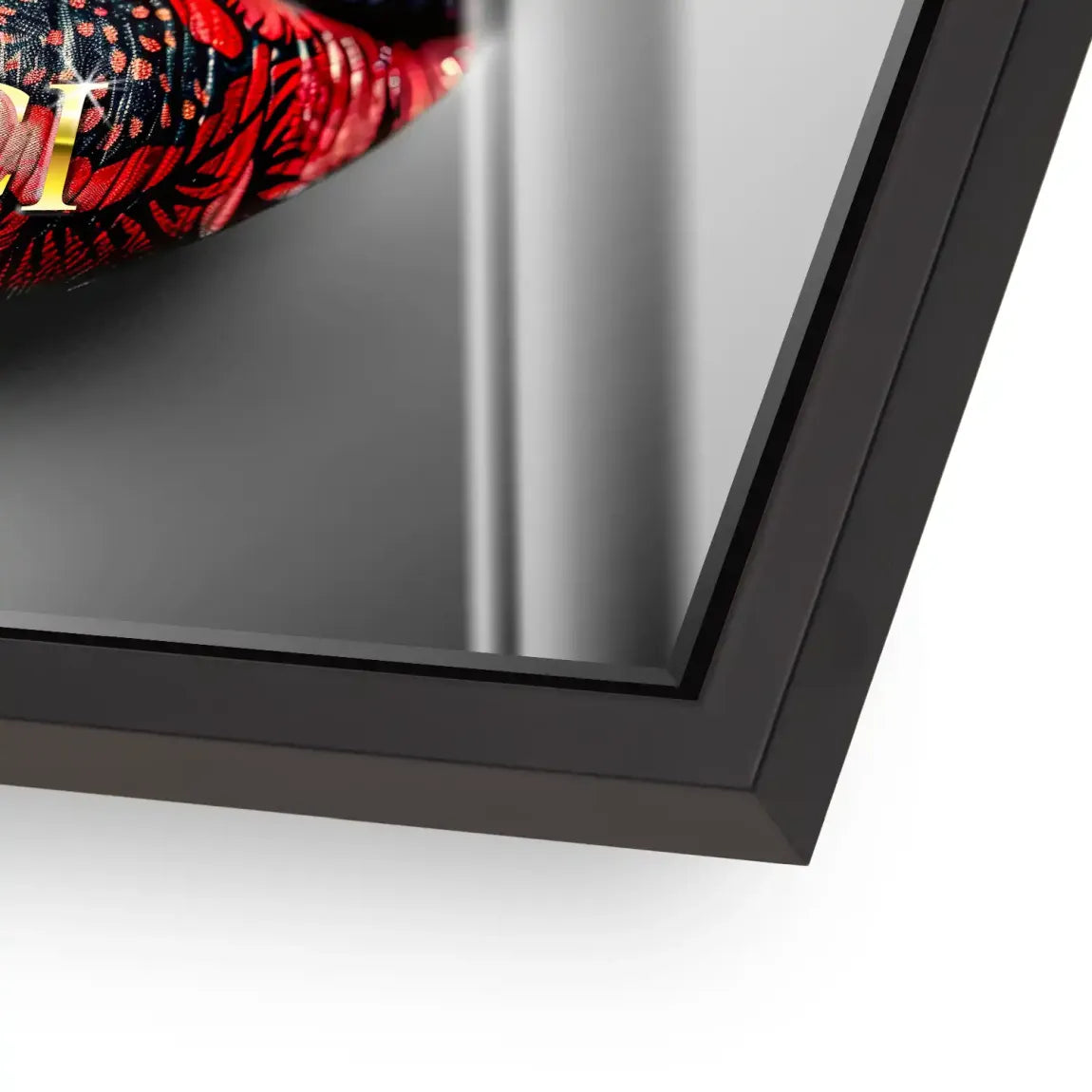 Gucci Lips Nr.2 Acrylglas Bild INGALERIE