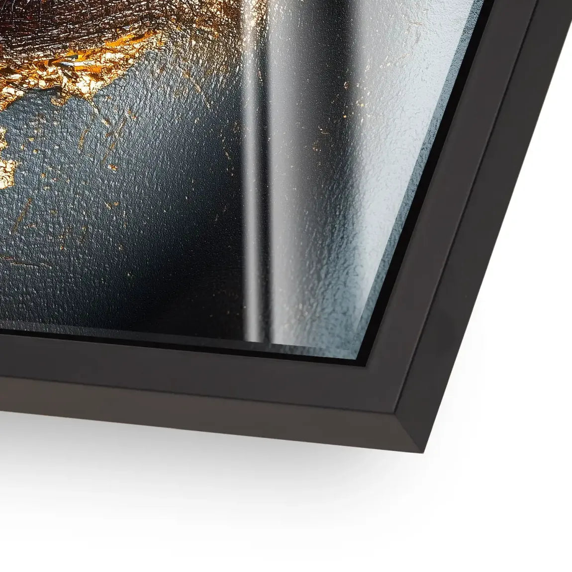 Flammenblick der Stille Acrylglas Bild INGALERIE