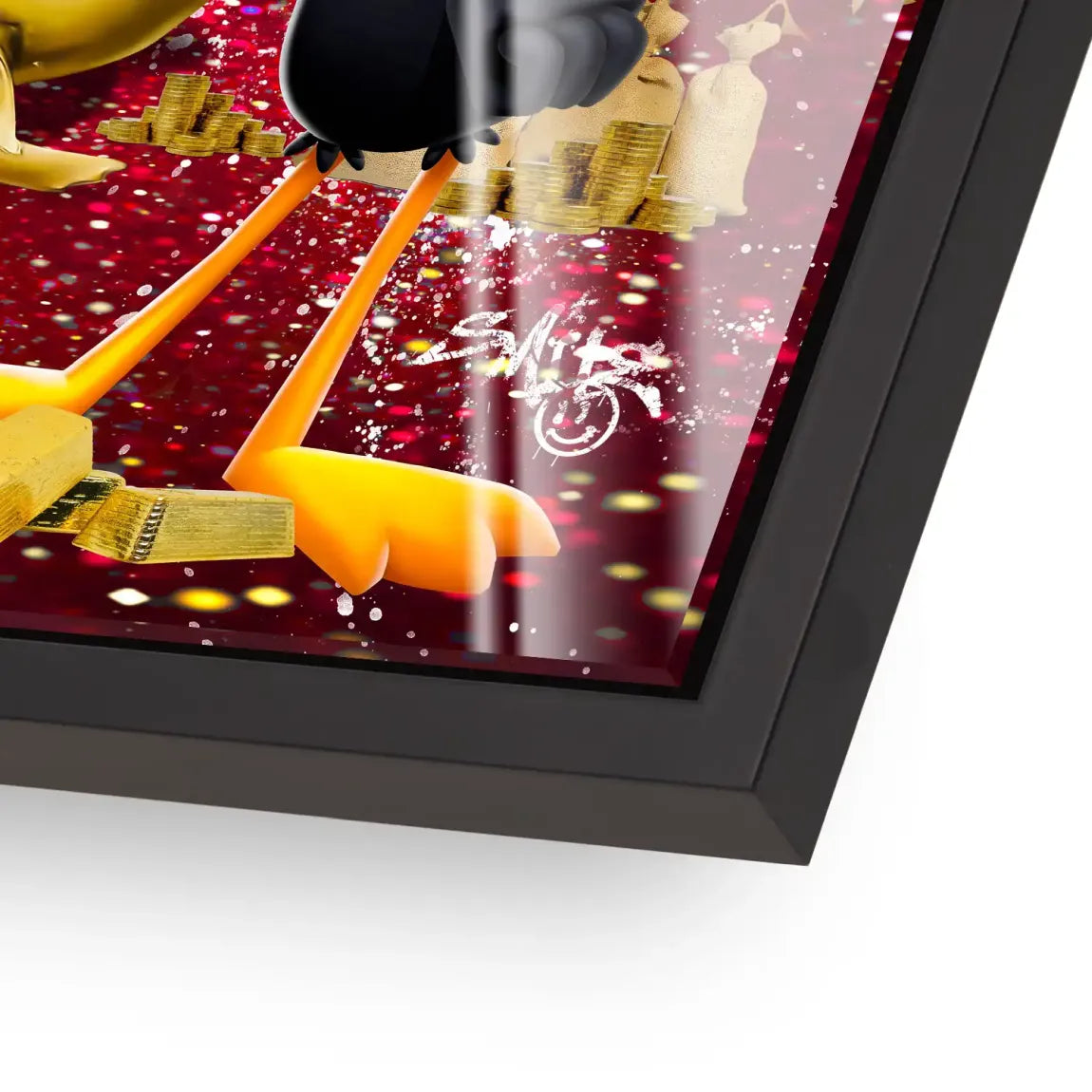 Luxury Duck Party Acrylglas Bild