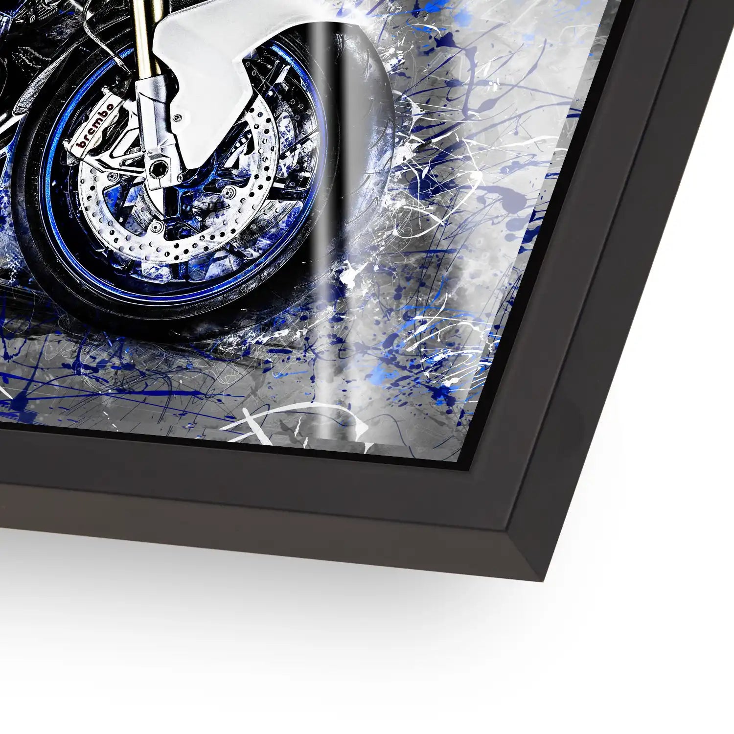 BMW HP2 Abstrakt Style Acrylglas Bild INGALERIE
