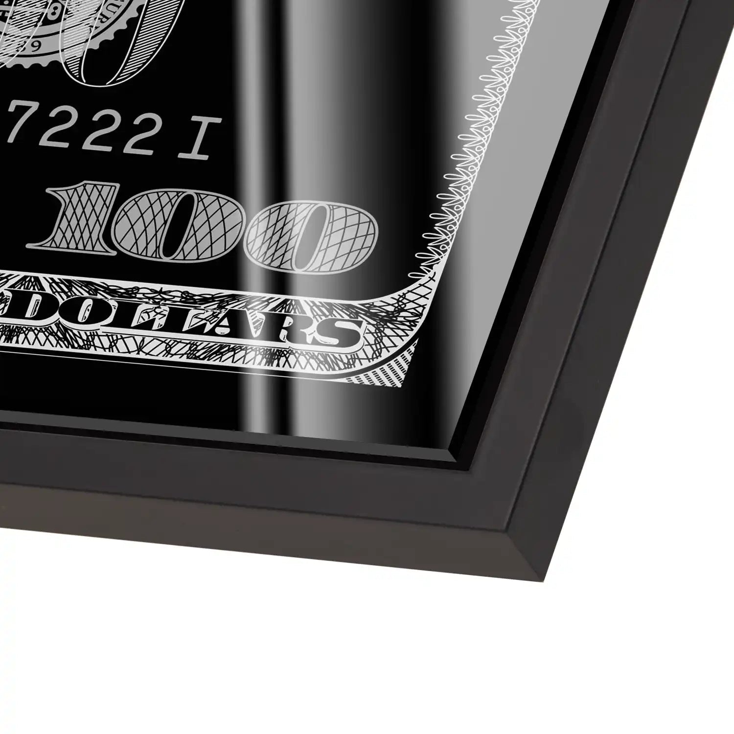 100 Dollar Acrylglas Bild INGALERIE