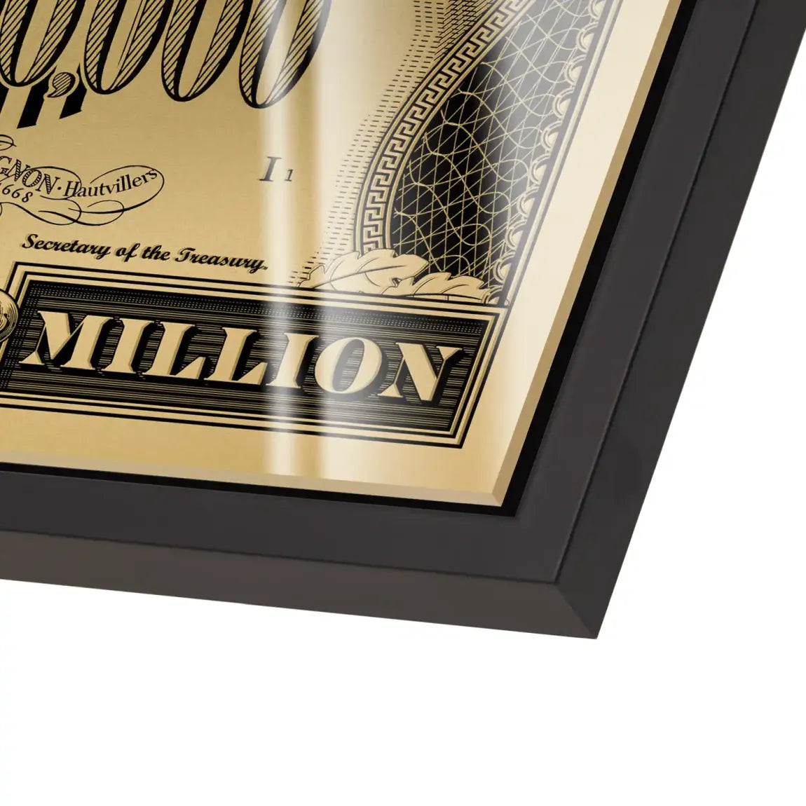 Donald Duck Goldfinger Instinct Pop Art Dollar Acrylglas Bild INGALERIE