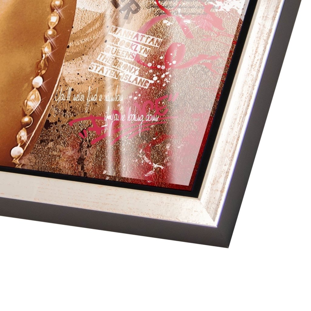 Marilyn Monroe Graffiti Retro Style Acrylglas Bild INGALERIE