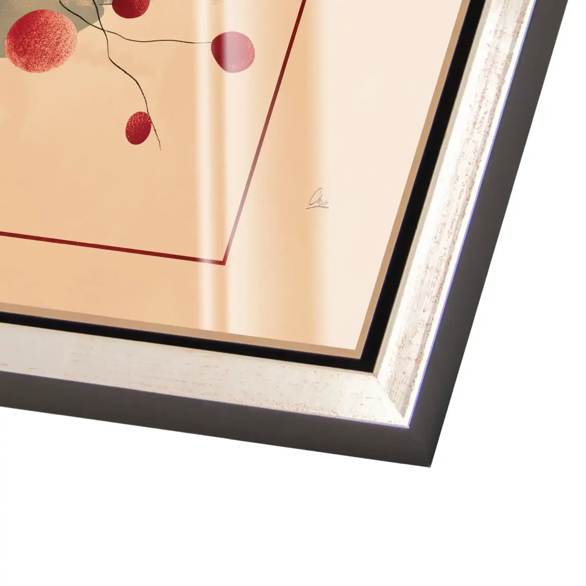 Scarlet Bloom Acrylglas Bild