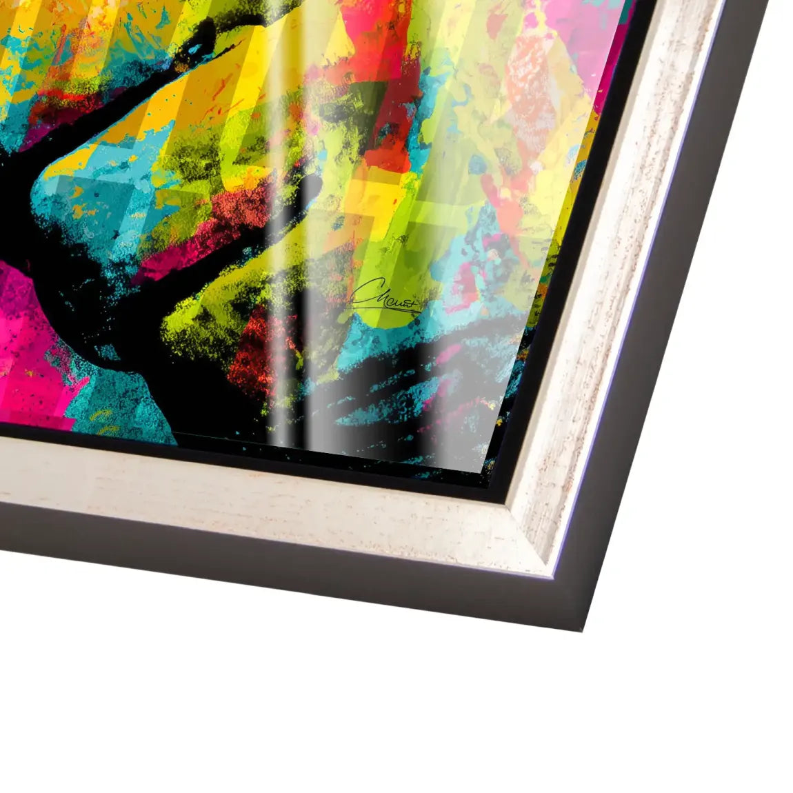 Muhammad Ali The Greatest in Color Acrylglas Bild INGALERIE