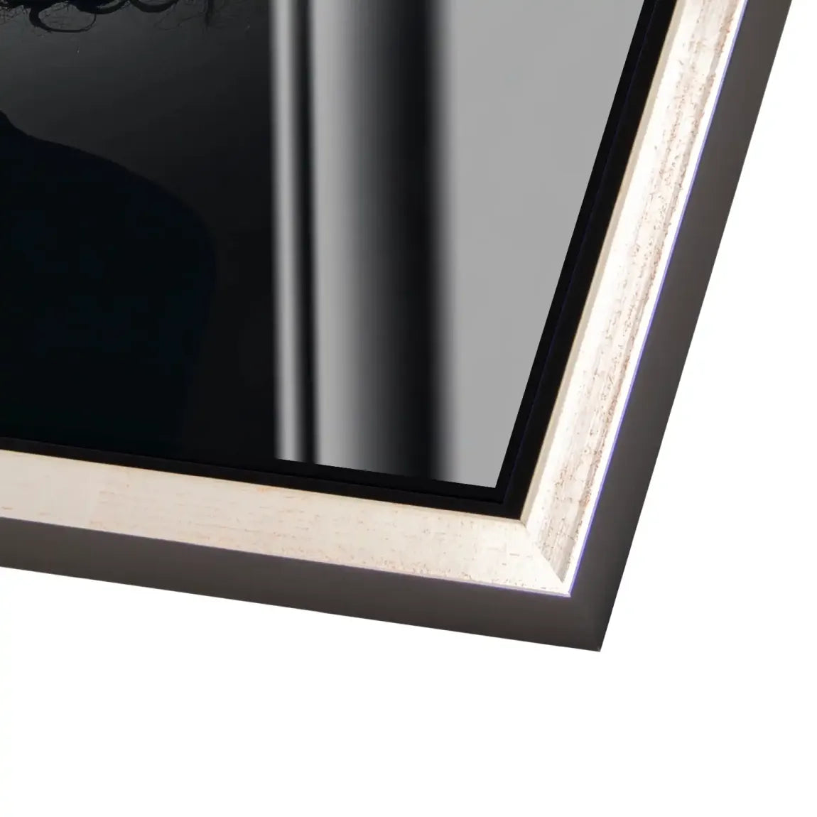 Beauty Curls Acrylglas Bild