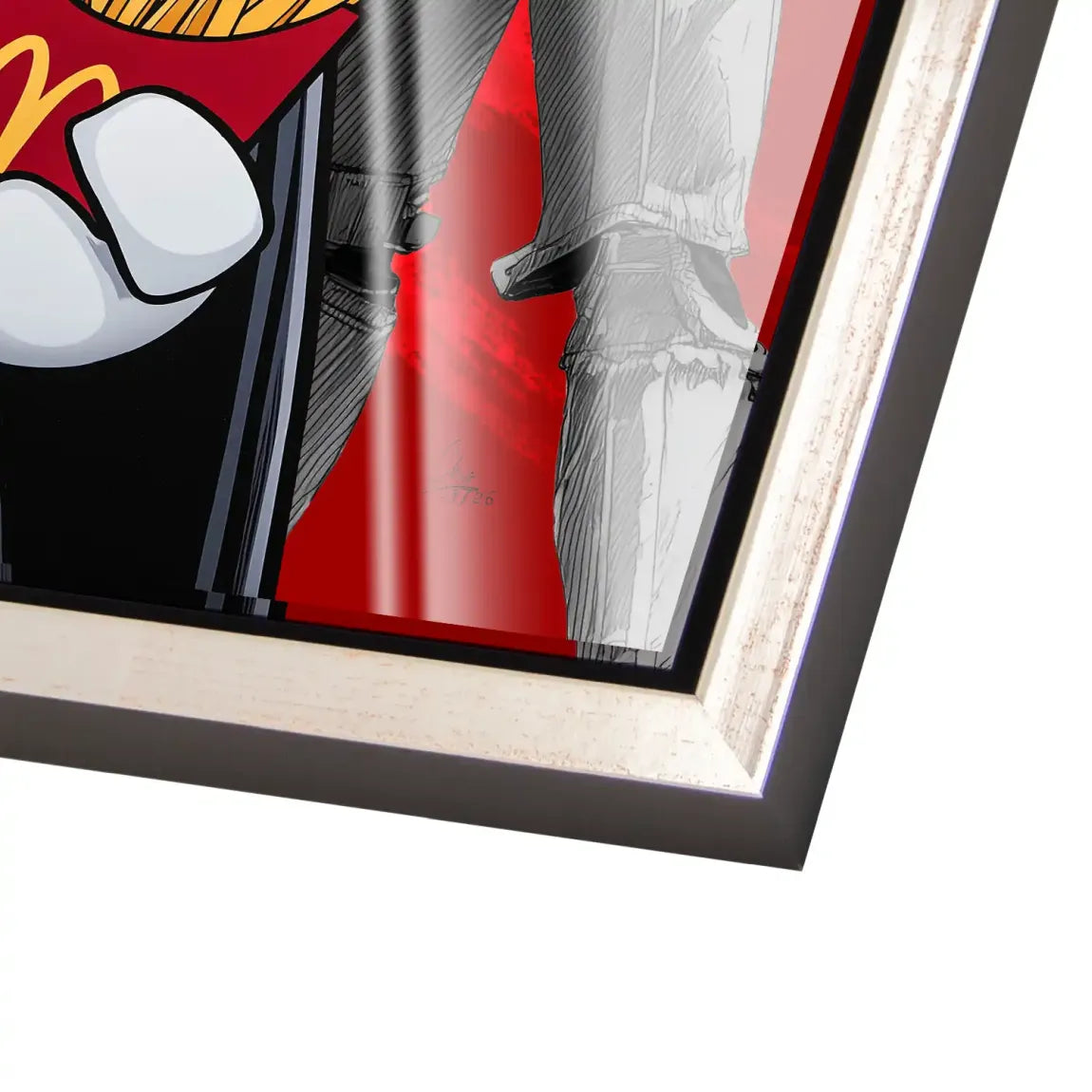 Micky Maus Vader Acrylglasbild