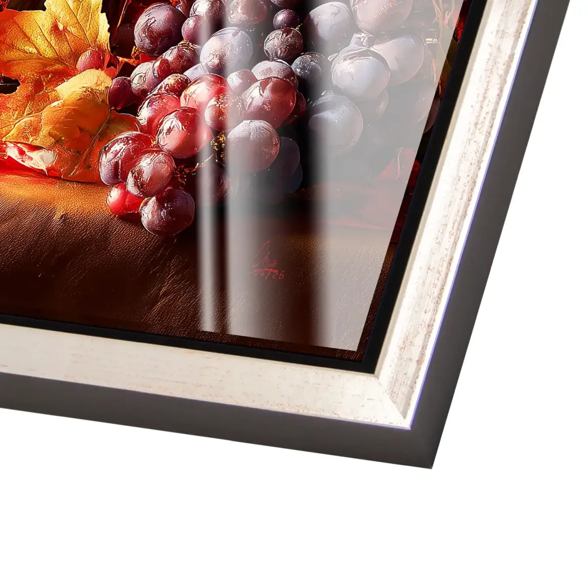Edle Weinlese Acrylglasbild