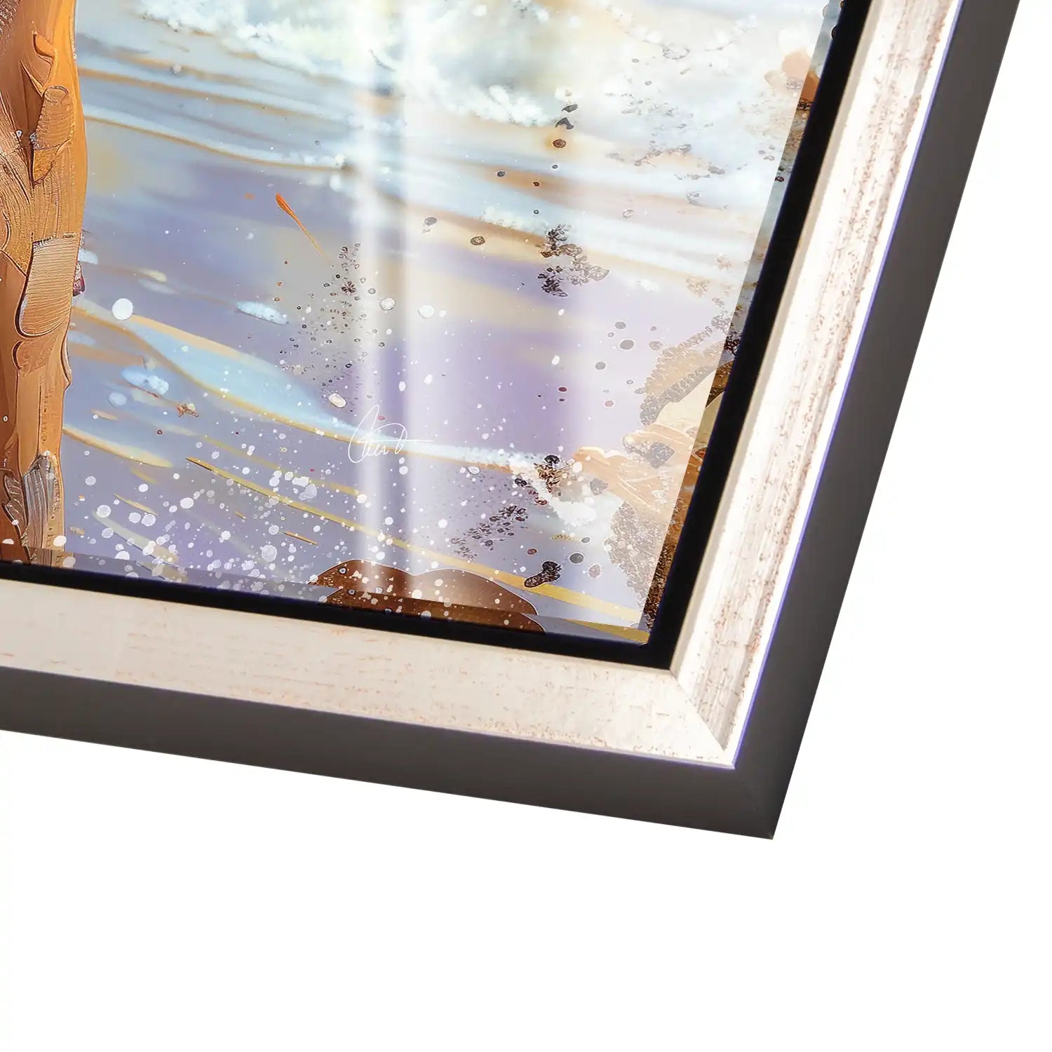 Beach Girl Acrylglas Bild INGALERIE