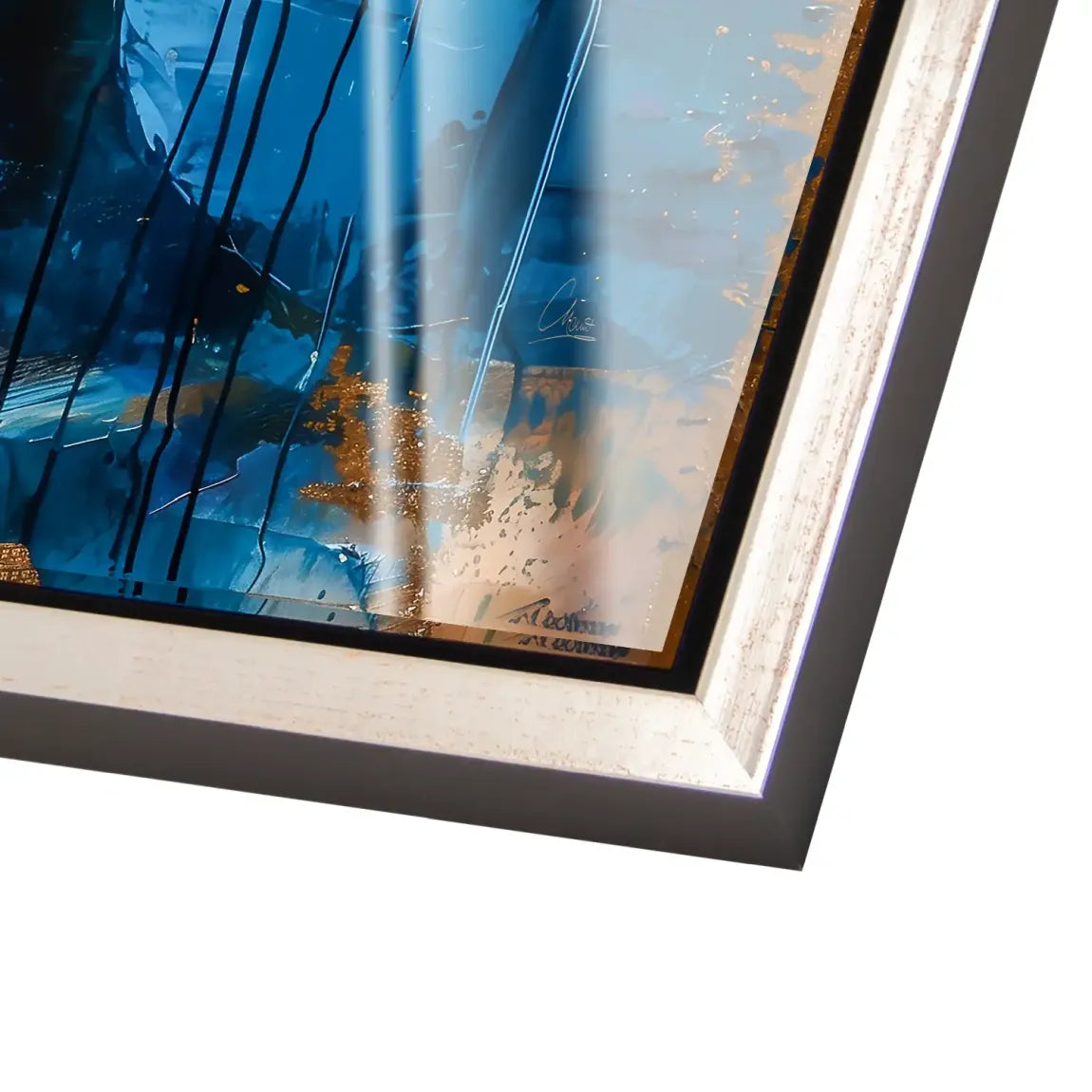 Blue Mystery Acrylglas Bild